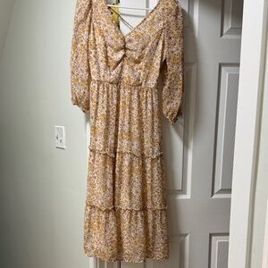 Floral Print Women's Dress